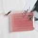 thumbnail image 2 of Bolsa Monedero transparente para mujer, monedero corto de PVC, tarjetero (rosa claro) JShteea Para Estrenar, 2 of 4