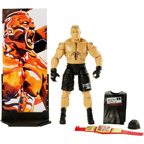 Wwe Elite Collection Series 55 Brock Lesnar Figure Walmart Com