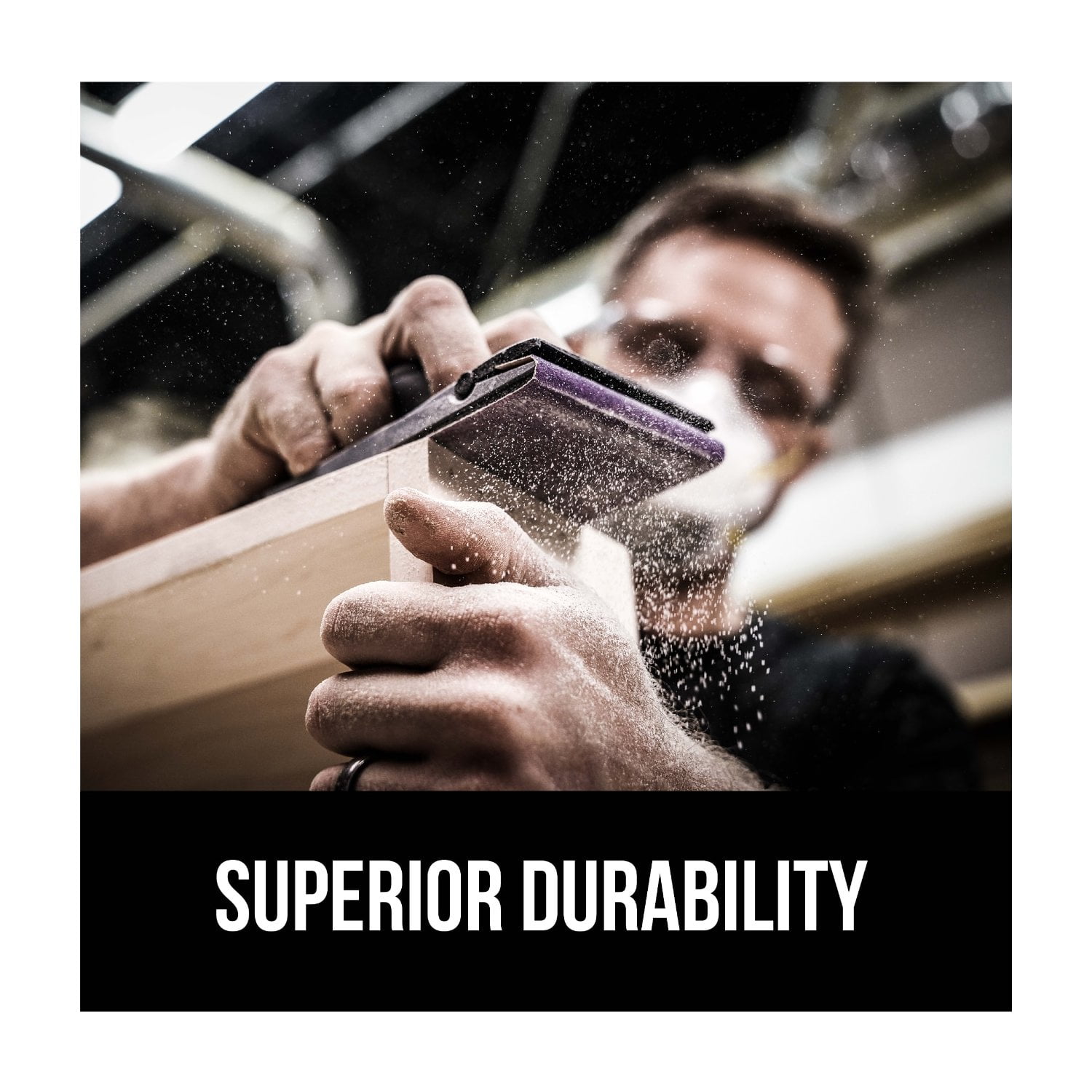3M Pro Grade Precision Sandpaper, No-Slip Grip Backing, 3 2/3 in x 9 in, 100 Grit, 6 Sheets