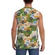 thumbnail image 4 of Balery Construction Machinery1 Camisetas sin mangas para hombre, absorbe la humedad y protege contra el mal olor.-Small, 4 of 7