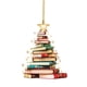 thumbnail image 2 of Xihbxyly Venta de Liquidación Adorno Navideño Colgante de Acrílico con Forma de Amante de Los Libros Navideños Árbol de Navidad, 2 of 2