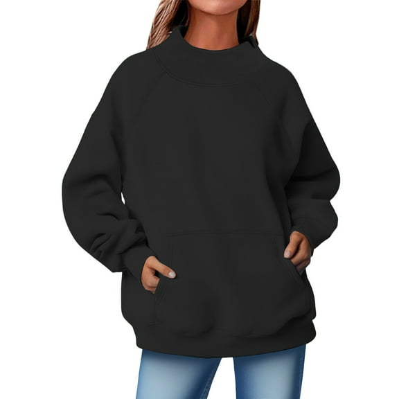 EDFBUYKRS Female Long Sleeve Sweatshirt Football Sweatshirt for Women Game Day Graphic 1/4 Zip Shirts Football Team Fans Long Sleeve Pullover Tops Size L