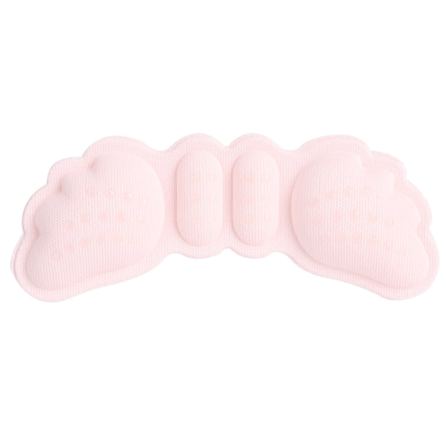 Almohadillas para tacones altos Jadeshay 5 pares antidesgaste rosa tipo fino y grueso