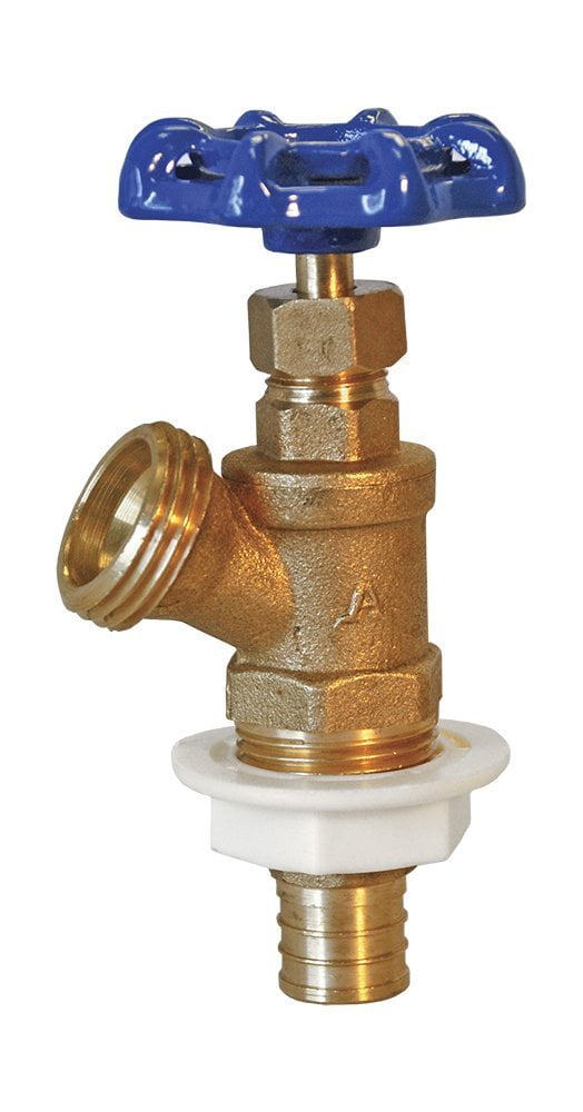 American Valve WM75 1/2' Washing Machine Valve with PEX Ends, 1/2Inch