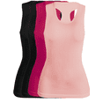 thumbnail image 1 of SET DE 4 BLUSAS CAMISETA PARA DAMA SURTIDO EN COLOR SIN MANGAS UNITALLA, 1 of 5