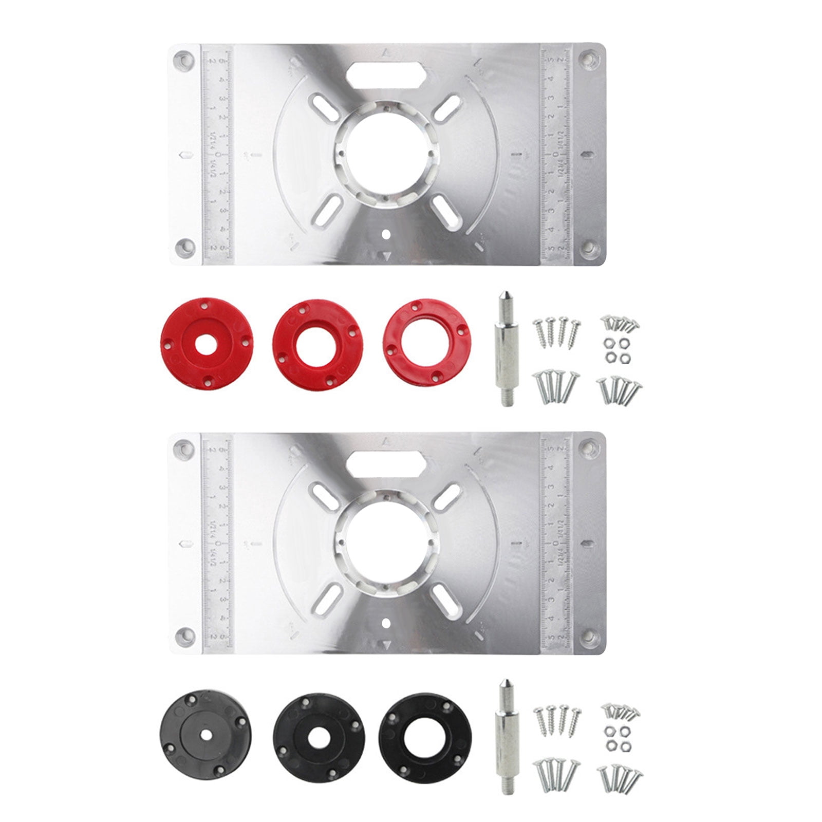 Efficient Woodworking Router Table Insert Plate For Trimming Milling Tasks Home Workshops and Studios Easy Installation