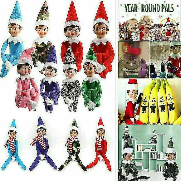 The Elf On The Shelf Boy Girl Novelty Plush Dolls Toy Xmbs -w6 -b4