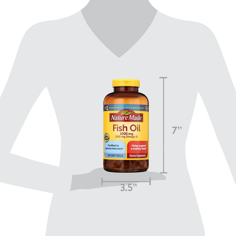 Nature made fish oil 1000mg hot sale