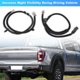thumbnail image 7 of 2 Set Truck Rear Cargo Box Bed Light Lamp Illumination Wiring Jumper Harness for Ford F-150 Lariat, XLT, STX, XL 2021-2025 Replace ML3Z-14A411-D ML3Z-14A411-F Driver Passenger Side, 7 of 7