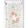 thumbnail image 6 of Lemon Floral Fitted Crib Sheet by Sweet Jojo Designs, 6 of 6