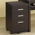 thumbnail image 2 of Coaster Papineau Ensemble de Bureau et Armoire à Dossiers Mobile 2 Pcs en Brun, 2 of 6