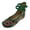 Green, variant on Women Flat Shoes Chinese Embroidered Flower Sandals Bridal Mary Jane Ballet Traditional Rubber Sole Shoes for Summer Walking Green Size 5.5