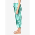 thumbnail image 3 of Dreams & Co. Plus Size Woven Sleep Capri Pant, 3 of 6