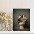 thumbnail image 2 of Toile Murale Toile de Toilette Teckel 15,75 X 11,81 Pouces, 2 of 8