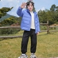 thumbnail image 6 of OGLCCG Boys Hooded Puffer Jackets Kids Warm Winter Light Weight Full Zip Down Jacket Windproof Outwear Padded Coat with Pockets 1-15 Years, 6 of 8