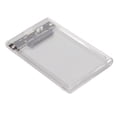 thumbnail image 3 of Boîtier de Disque Dur, Disque Adapté USB3.0 pour Interface 2.5 Pouces 7 9.5mm HDD SSD CaseTransparent Gris, 3 of 8