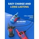 thumbnail image 2 of Walkie Talkies Inspireyes recargables para niños, paquete de 3 a 12 años, 2 of 7