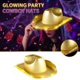 thumbnail image 2 of Kamentoy Led Cowboy Hat Light Up Party Hat Costume Hat Cap For Halloween Carnival Night Club Party Concert Festival Cosplay Stage Performance Glowing Costume Accessory, 2 of 4