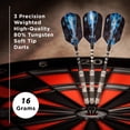 thumbnail image 2 of Darts Viper Astro, 80% tungsteno, punta blanda, 16 g, con funda, 2 of 7