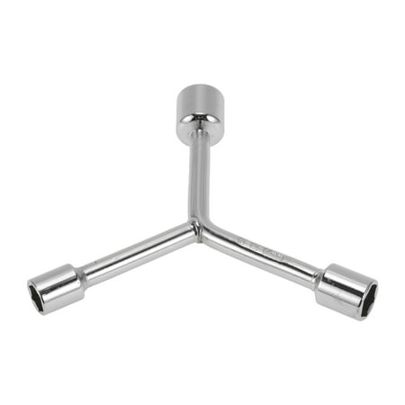 Unique Bargains 1 Pcs Socket Wrench 70mm,70mm,75mm Spanner Socket Remover Hexagon Carbon Steel 10mm,12mm,14mm for Car Motorcycle Dirtbike Y Shaped 3 Way Wrench Sleeve
