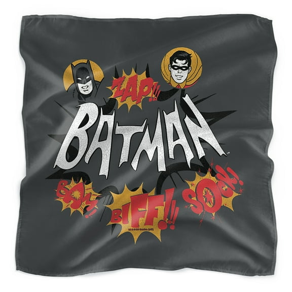 Batman Classic TV Series Sound Effects Bandana (21 in x 21 in)