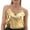 Gold, variant on Afdoent Womens Tops Plus Size Solid Color Sexy V Neck Top With Adjustable Straps For Women Fashion Outfits