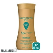 Summer's Eve Spa Daily Intimate Wash, Jasmine Scented pH-Balanced Feminine Wash, 12 oz