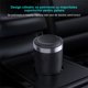 thumbnail image 3 of Cenicero portátil para coche, innovador cenicero sin humo desmontable de acero inoxidable con diseño sellado para viajes en coche, la luz LED azul garantiza un uso fácil durante la noche, 3 of 5