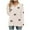 Khaki, variant on Sexlip Women's V-Neck Long Sleeve Casual Pullover Top Soft Comfortable Lightweight Breathable Loose Style Fashionable Print Winter Apparel for Daily Wear and Activities Yellow S