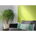thumbnail image 6 of Ox Bay Indoor Striped Handwoven Lumbar Throw Pillow, Jade Green / White, 14" x 36", Count per Pack 1, 6 of 9