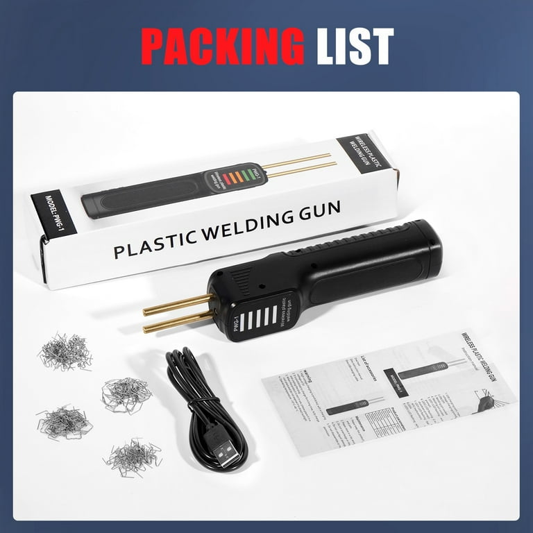 What is a cordless plastic welding gun?