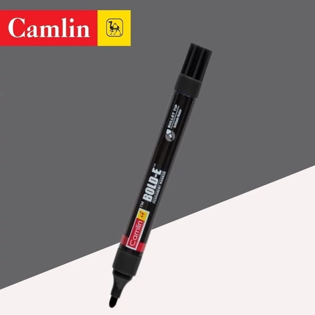 EZONEDEAL 1pcs Camlin BOLD-E Permanent Marker for Art, Drawing, DIY Art Crafts, Posters, Painting, Journal