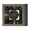 thumbnail image 5 of Hunter - Gablecrest 2-light French Oak, Large Sconce Light, Dimmable, Transitional Style, for Bedrooms, Dining, Living Rooms - 19946, 5 of 7