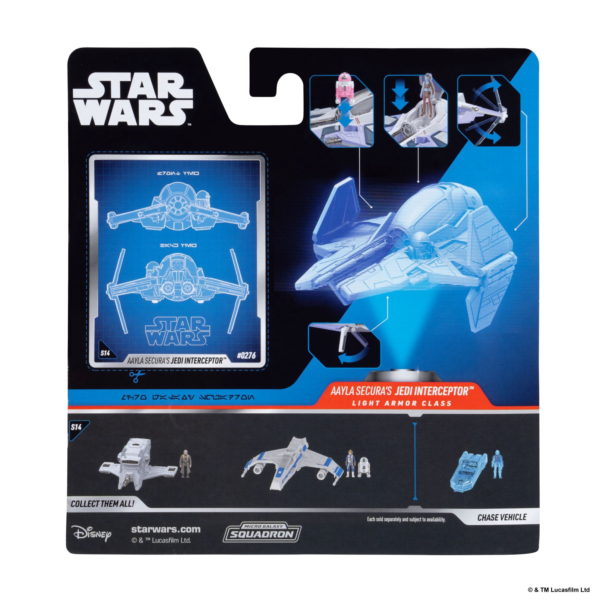 Star Wars™ Micro Galaxy Squadron Aayla Secura's Jedi Interceptor