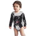 Adobk Cool French Bulldog Wine Print Baby LongSleeve Bodysuit Baby