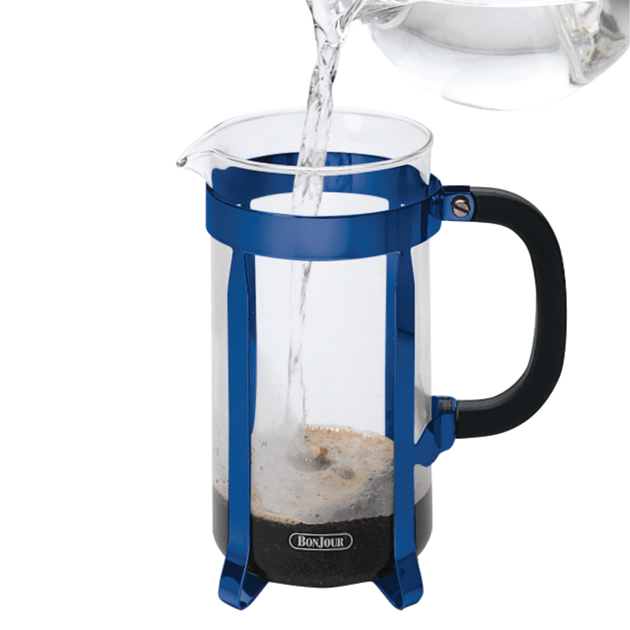 Bonjour Maximus 8-Cup French Press - Blue