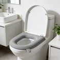 thumbnail image 6 of Meitianfacai All-Season Toilet Seat Cushion, Thickened Soft EVA Toilet Cover for U/V/O/Square Shaped Toilets, Non-Slip Bathroom Accessory with Easy-Clean Surface and Portable Handle, 6 of 6