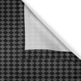 thumbnail image 3 of Ambesonne Charcoal Kitchen Curtains, Simple Greyscale Argyle, 55"x45", Grey and Charcoal Grey, 3 of 3
