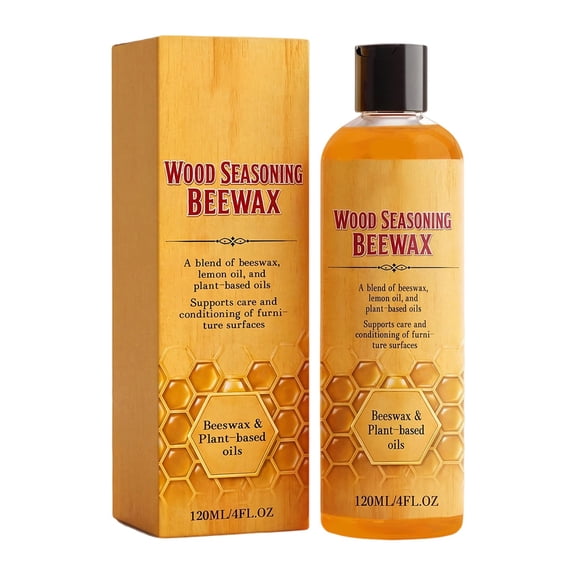 Beeswax Wood Polish, Natural Bees Wax Furniture Polish & Wood Cleaner, Wood Conditioner for Cabinets,Tables, Floors & Antique Furniture