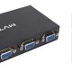 thumbnail image 3 of 4 in 1 Out 15 Pin Female 1920 X 1440 VGA Switch for PC TV Monitor Classroom Control Center Black, 3 of 4