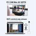 thumbnail image 1 of 4K 60FPS HDR FPV Camera 8X Zoom WiFi JPG+RAW -Compatible/AV USB for RC FPV Model Parts, 1 of 5