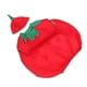 thumbnail image 3 of 1 Set Tomato Performance Costumes Clothes And Hat Fabric Outfit (120-130cm), 3 of 3