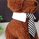 thumbnail image 5 of Piezas ajustable mascota pajarita cuadros negro rojo mascota formal esmoquin traje corbata collar cachorro, 5 of 5