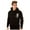 black, variant on Black Scale Mens The Feather B Logo Hoodie Sweatshirt, Black, Small