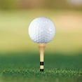 thumbnail image 4 of 100 pcs Golf Tees, Reduce Friction & Side Spin, Stable & Durable Natural Biodegradable Professional Golf Tees, 4 of 9