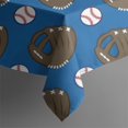 thumbnail image 5 of Blue Baseball Gloves and Balls Pattern Square Tablecloth,Waterproof Square Table Cover,Wipeable Spillproof Washable Table Cover for Home Kitchen Party Decor 60"x60"(152x152cm), 5 of 6