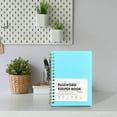 thumbnail image 3 of Deals of The Day Clearance! Gosuguu Mini Size Password Book, A6 Loose Leaf Notebook, Thickened Skin-Filled Student Notebook, Personal Organizer, Secure Password Keeper for Home or Work, 3 of 6