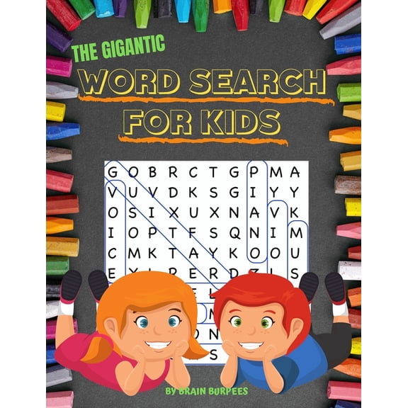 The Gigantic Word Search For Kids (Paperback)