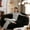 BLACK, variant on 6FT Large Bean Bag Chair, Memory Foam Sofa with Washable Suede Cover, Reinforced Zipper for Adults Kids Living Room Bedroom