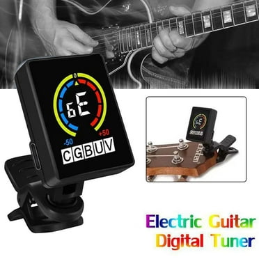 YUEYAN Guitar Tuner Clip Tuner Rechargeable Guitar Tuner for Ukulele Banjo Guita